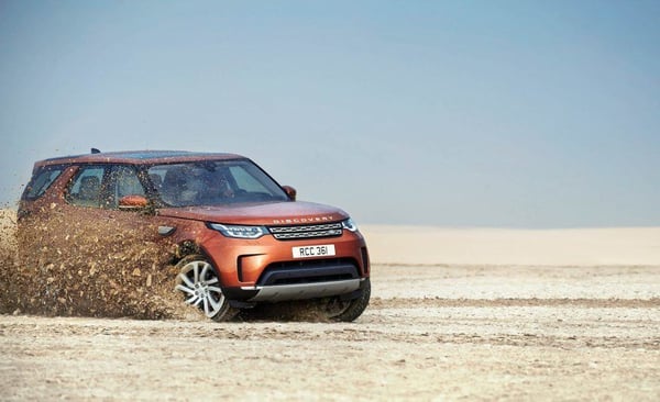land rover discovery sand